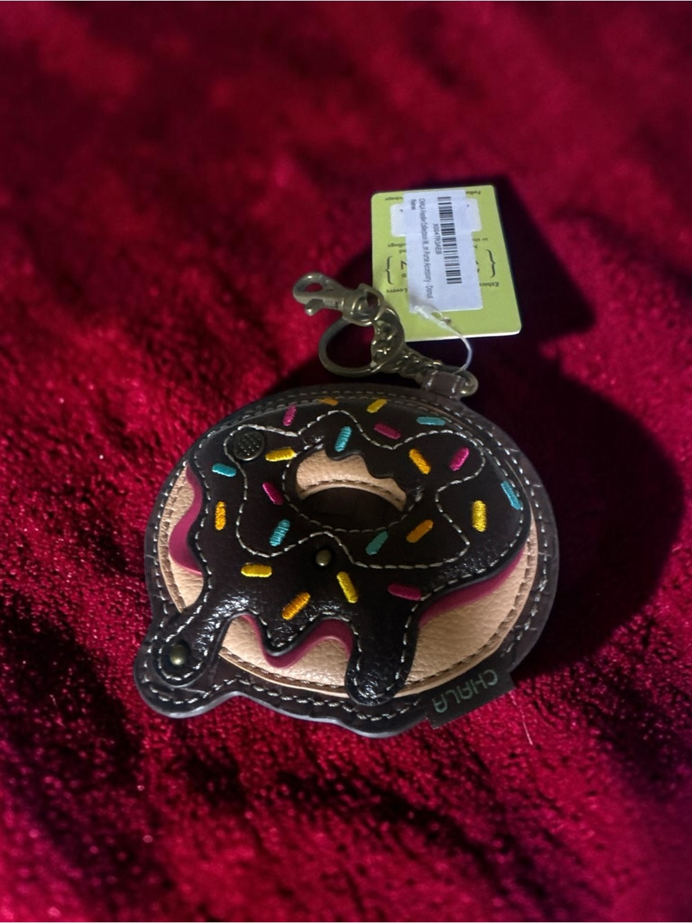 Chala Donut Key Charm -Coin Pouch